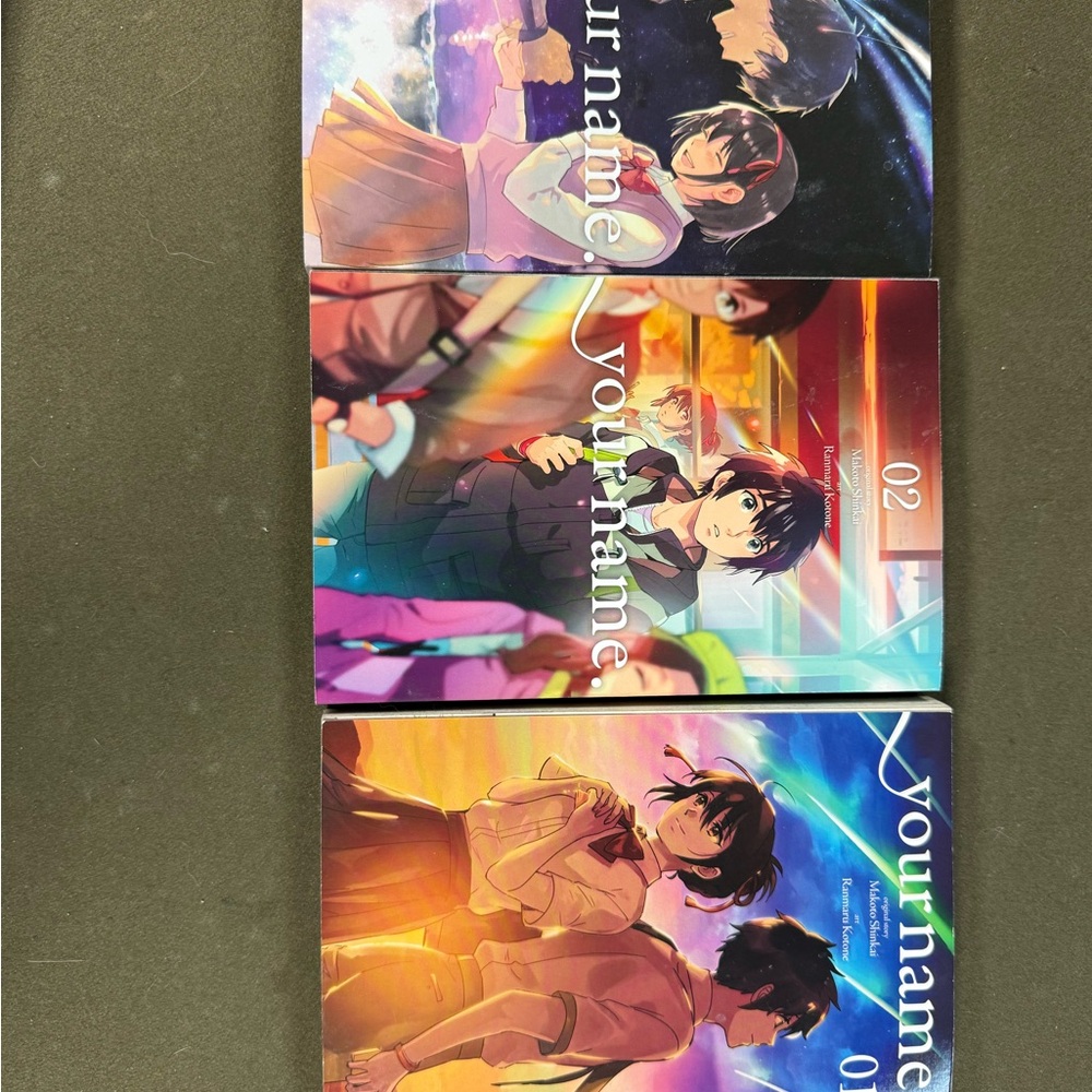 Your Name Manga Set Volumes 1-3